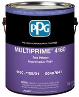 PPG 4160-7100-01 Primer, Matte, Red, 1 gal, Pack of 4