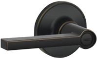 Dexter J Series J10V SOL 716 Passage Lever, Mechanical Lock, Aged Bronze, Metal, Residential, 3 Grade