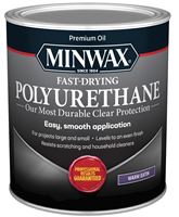 Minwax 63010444 Polyurethane, Liquid, Clear, 1 qt, Can