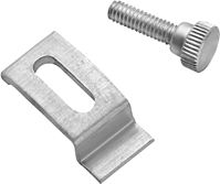 Stanley Hardware V1369 Series 748340 Storm Door Clip with Screw, Aluminum, Clear