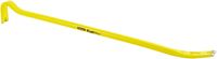 STANLEY 55-104 Wrecking Bar, 36 in L, Beveled/Slotted Tip, 2 in Claw Blade Width 1, 1-3/4 in Claw Blade Width 2 Tip, HCS