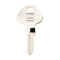 Hy-Ko 11010M19 Key Blank, Brass, Nickel, For: Master Locks and Padlocks, Pack of 10 