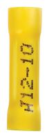 Jandorf  Commercial  Terminal Butt Splice  Vinyl  12-10 AWG Yellow  4 pk 