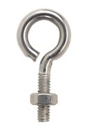 Hampton Stainless Steel Eyebolt 2 in. L 