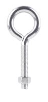 Hampton Stainless Steel 4 in. L Eyebolt 