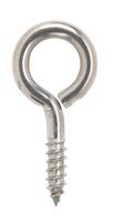 Hampton 9/32 2-5/16 in. L Polished Stainless Steel Screw Eye 