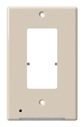 Westek LumiCover LCR-CDDO-AL Nightlight Wallplate, 1.2 in L, 4-1/2 in W, Almond