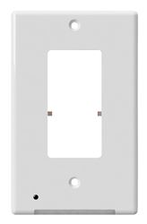 Westek LumiCover LCR-CDDO-W Nightlight Wallplate, 1-1/4 in L, 4-1/2 in W, 1 -Gang, Plastic, White