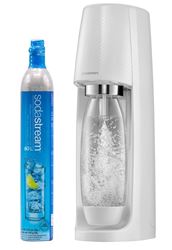 Sodastream Fizzi Series 1011711018 Soda Maker, 1 L Bottle, Plastic, White, Polished