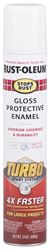 Rust-Oleum 334133 Rust Preventative Spray Paint, Gloss, White, 24 oz, Can, Pack of 6