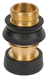 Gilmour 871504-1001 Quick Connect Set with Shut Off, Female, Metal/Rubber, Black/Gold, Pack of 12