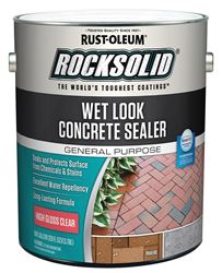 Rust-Oleum 317927 Concrete Sealer, Clear, Liquid, 1 gal, Pack of 2