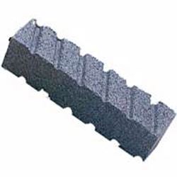 Norton 87845 Rubbing Brick, 2 in Thick Blade, 6 to 120 Grit, Extra Coarse, C20 Silicon Carbide Abrasive