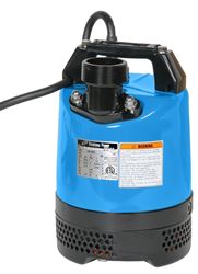 Tsurumi Pump LB-480-62 Submersible Pump, 1-Phase, 6.1 A, 115/230 V, 0.66 hp, 2 in Outlet, 39-1/2 ft Max Head, 15.9 gpm