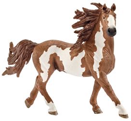 Schleich-S Farm World Series 13794 Toy, 3 to 8 years, XL, Pinto Stallion, Plastic