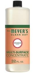 Mrs. Meyers Clean Day 13440 Cleaner Concentrate, 32 oz Bottle, Liquid, Geranium