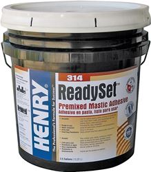 Henry 12257 Mastic Adhesive, Off-White, 3.5 gal, Pail