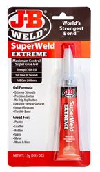 J-B Weld 33400 Instant Adhesive, Gel, Clear, 15 g