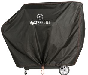 Masterbuilt Gravity MB20081220 Smoker Cover, 61.02 in W, 20.87 in D, 48.03 in H, Polyester, Black