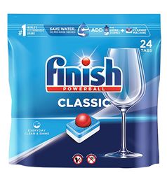 Finish Powerball 20619 Dishwasher Tablet, 26, Solid, Blue/Red/White