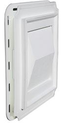 Builders Best 111716 Vent Hood Faceplate, Plastic, White, Woodgrain