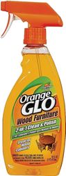 Orange Glo 11995 Cleaner and Polish, 16 oz, Bottle, Liquid, Orange
