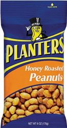 Planters 483276 Peanut, 6 oz, Bag, Pack of 12