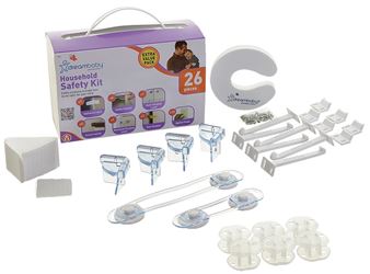 Dreambaby L7661 Home Safety Value Kit, Plastic, White