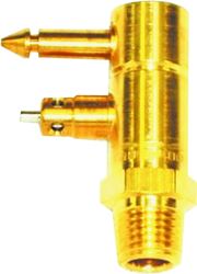 US Hardware M-200C Fuel Line Connector, Brass