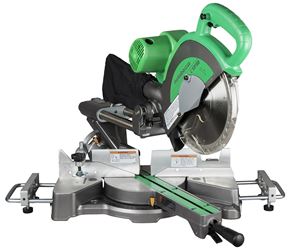 Metabo HPT C10FSBSM Compound Miter Saw, Electric, 10 in Dia Blade, 3800 rpm Speed, 57 deg Max Miter Angle