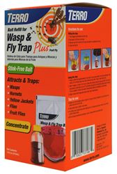 Terro T515 Wasp and Fly Trap, Liquid, Vinegar, 14 fl-oz