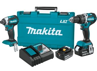 Makita XT269M Brushless Combination Kit, Battery Included, 18 V, 2-Tool, Lithium-Ion Battery