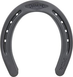 Diamond Farrier DS2B Horseshoe, 1/4 in Thick, #2, Steel