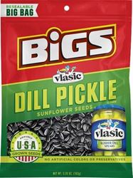 Bigs 55002 Sunflower Seed, Dill Pickle, 5.35 oz, Pack of 12