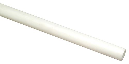 Apollo APPW514 Pipe, 1/4 in, 5 ft L, Barb, Polyethylene, White