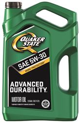 Quaker State Ultimate Durability 550044963 Motor Oil, 5W-30, 5.1 qt Bottle, Pack of 3