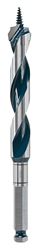 Bosch Daredevil NKST12 Auger Drill Bit, 3/4 in Dia, 7-1/2 in OAL, Open-Faced, Wide Flute, 7/16 in Dia Shank