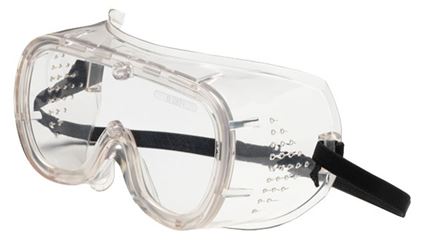 Safety Works 817697 Economical Safety Goggles, Impact Lens, Vinyl Lens, Vinyl Frame, Clear Frame