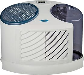AIRCARE 7D6 100 Evaporative Humidifier, 120 V, 4-Speed, 1000 sq-ft Coverage Area, 2 gal Tank, Digital Control