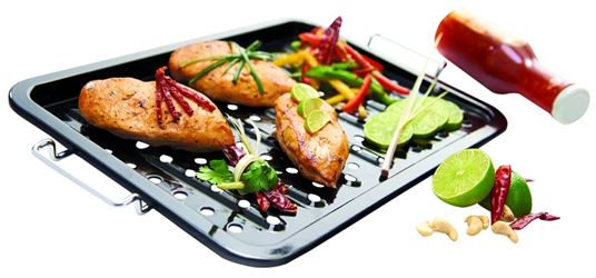 GrillPro 97122 Grill Topper, Porcelain Enamel-Coated