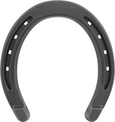 Diamond Farrier DC0HB Horseshoe, 1/4 in Thick, #0, Steel