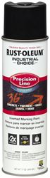 Rust-Oleum 1875838 Inverted Marking Spray Paint, Black, 17 oz, Can