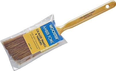 Wooster 1233-2 Paint Brush, 2 in W, 2-3/16 in L Bristle, China Bristle, Beaver Tail Handle