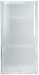 Sterling 1500D-27S Shower Door, Tempered Glass, Textured Glass, Framed Frame, Aluminum Frame