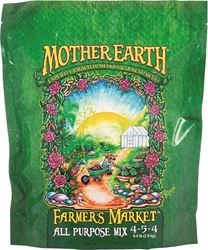 Mother Earth HGC733953 All-Purpose Mix, 4.4 lb Case, Granular, 4-5-4 N-P-K Ratio