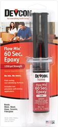 Devcon 21445 Epoxy Adhesive, Clear, Liquid, 0.47 oz, Syringe