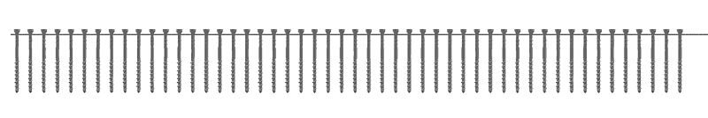 Camo 0395020S Screw, 2-3/8 in L, T15 Drive, Stainless Steel