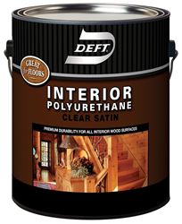 Deft 226-01 Polyurethane, Liquid, Amber, 1 gal, Can, Pack of 4