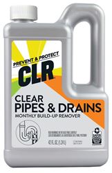 CLR CBR-6 Build-Up Remover, 42 oz, Liquid, Odorless, Light Blue