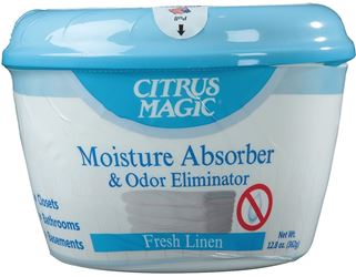 Citrus Magic 618372898 Moisture and Odor Absorber, 12.8 oz, Granular, Fresh Linen, Pack of 6